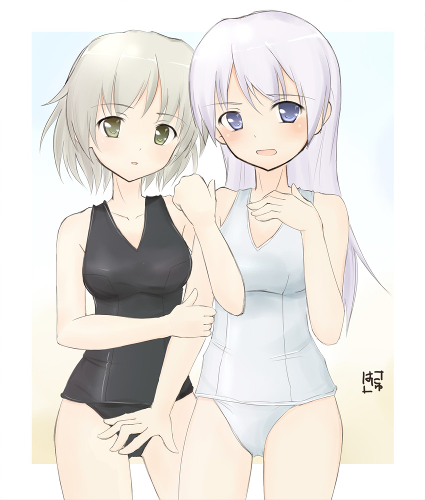 sanya v. litvyak and eila ilmatar juutilainen (world witches series and 1 more) drawn by hanyu