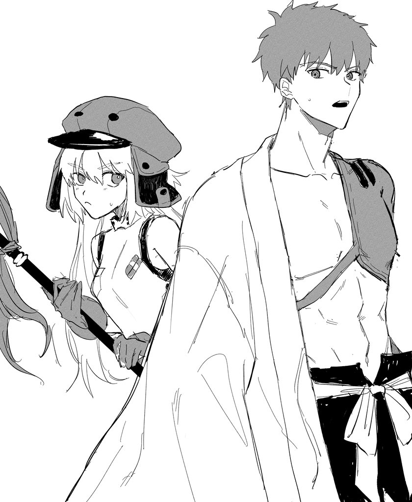 artoria pendragon, emiya shirou, artoria caster, and senji muramasa (fate and 1 more) drawn by fufufu_11