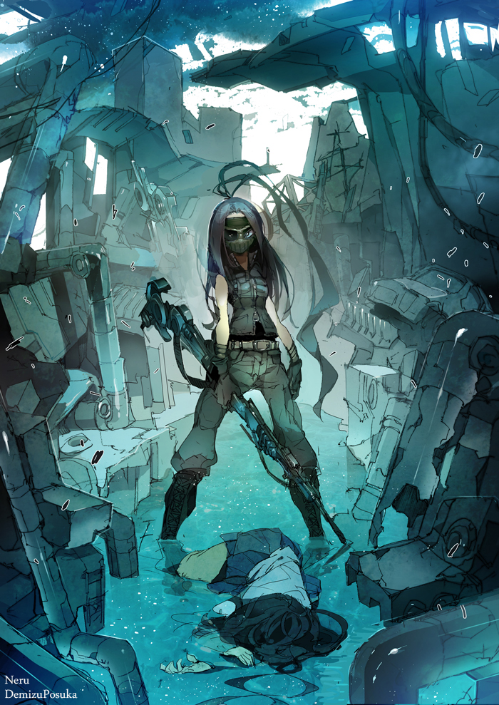 original and 1 more drawn by demizu_posuka