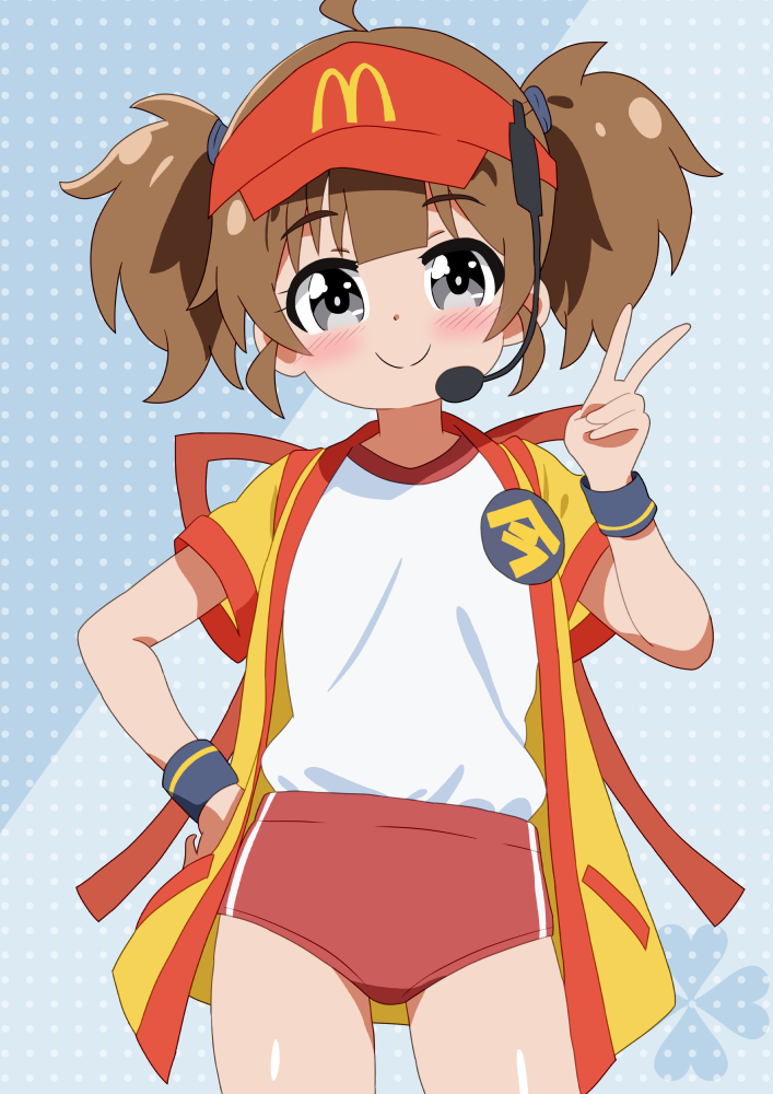 imadake dabuchi tabemi (mcdonald's) drawn by mizusaki_johnko