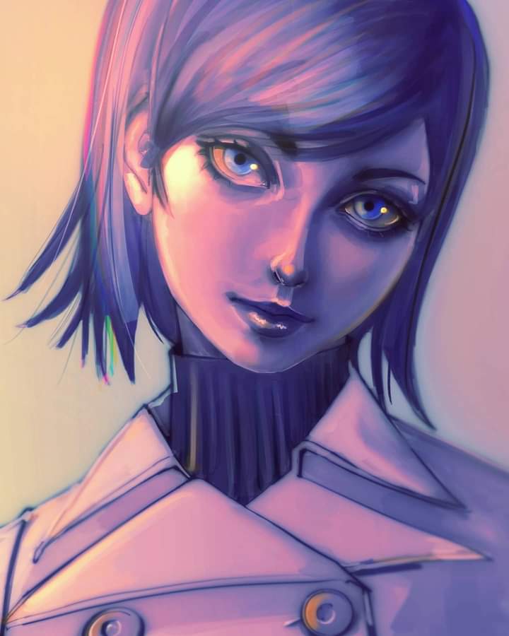 takao yuko (shin megami tensei and 1 more) drawn by davoxime
