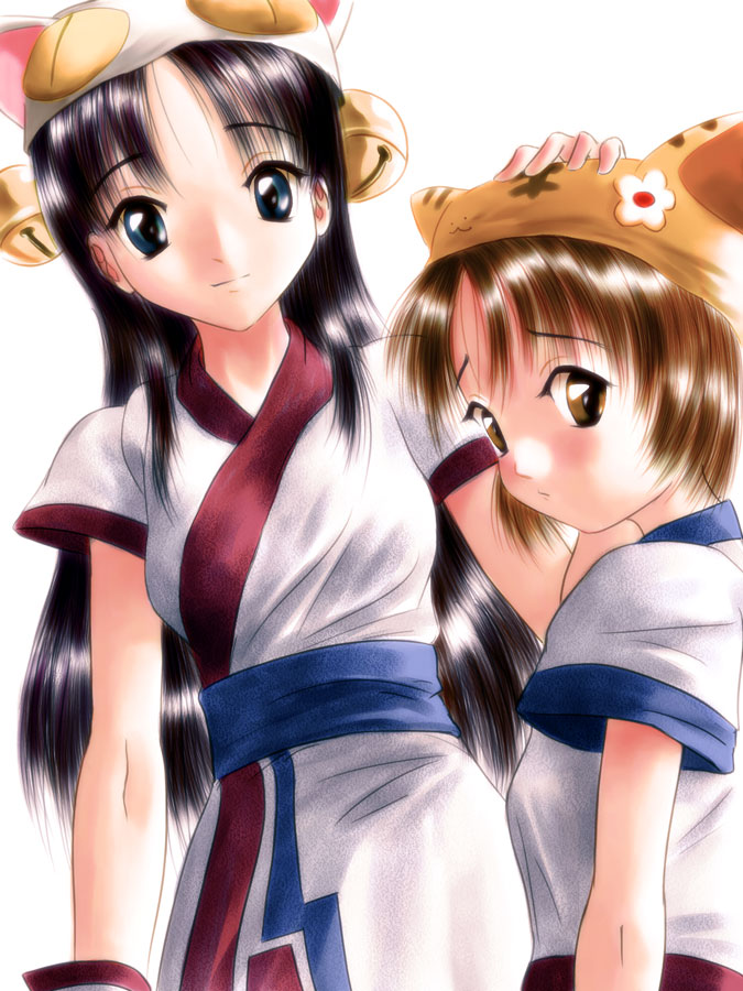 dejiko and puchiko (di gi charat) drawn by s_zenith_lee
