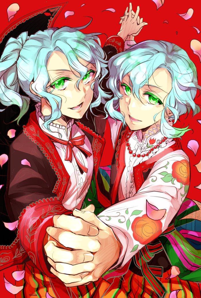 ivan alexandrovich romano and eugene alexandrovich romano (oushitsu kyoushi heine) drawn by akai_higasa