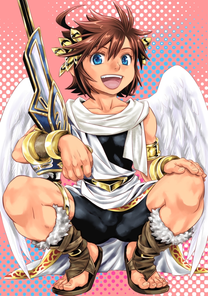 pit (kid icarus) drawn by karasuma_pink