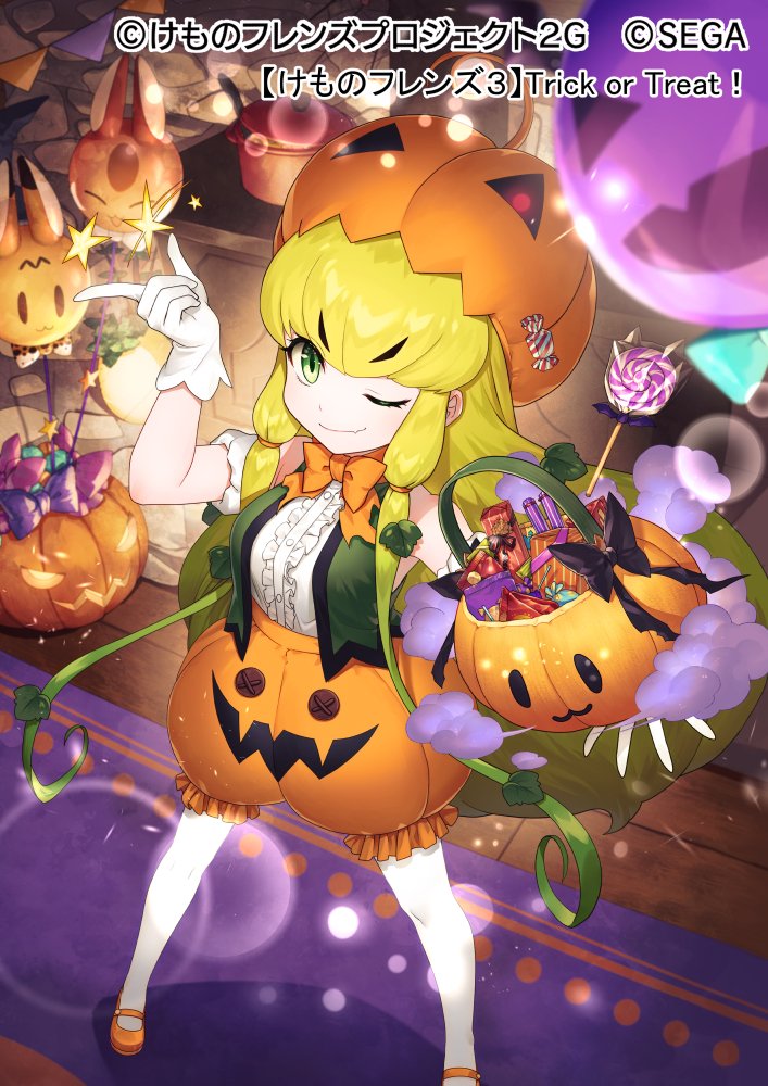 jack-o'-lantern (kemono friends and 1 more) drawn by sacanahen