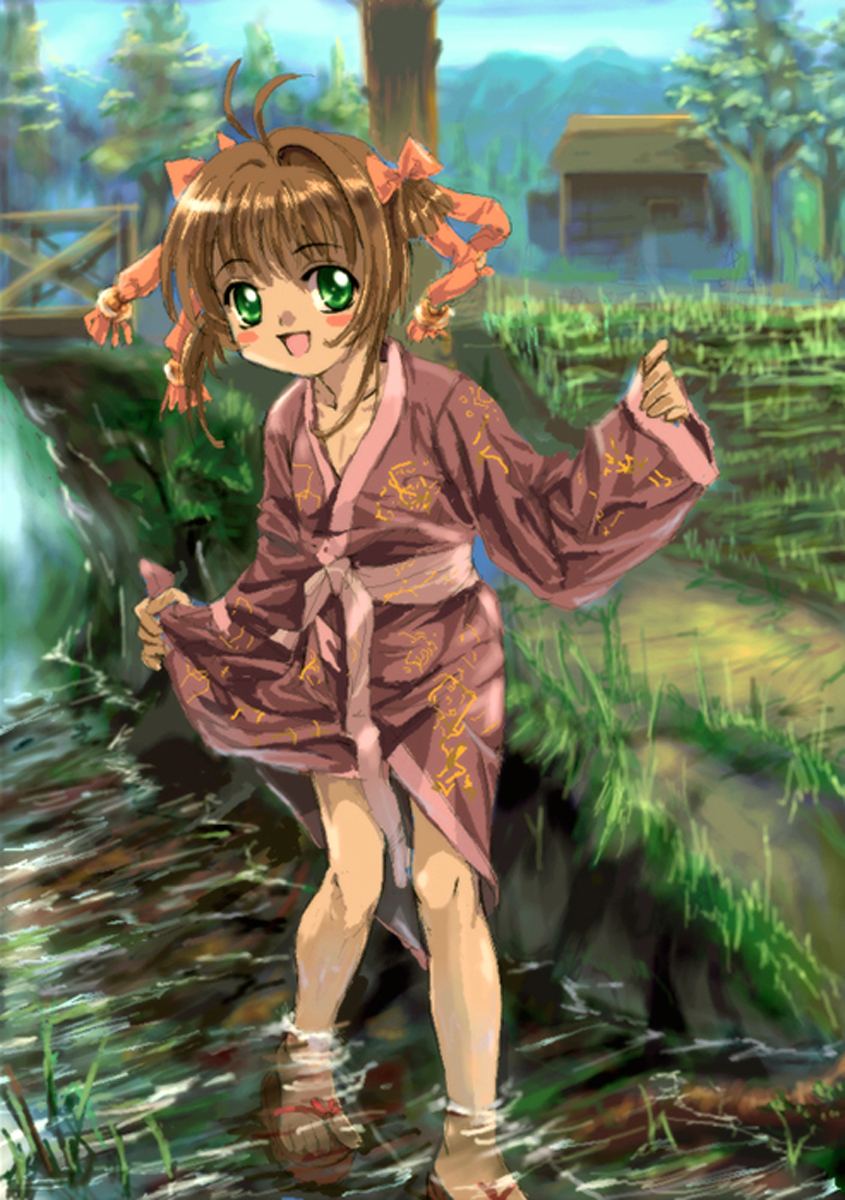 kinomoto sakura (cardcaptor sakura) drawn by mutsuki_(moonknives)