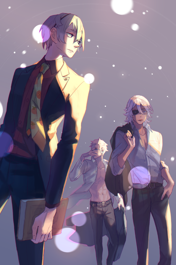 leo, niles, and odin (fire emblem and 1 more) drawn by terunrun