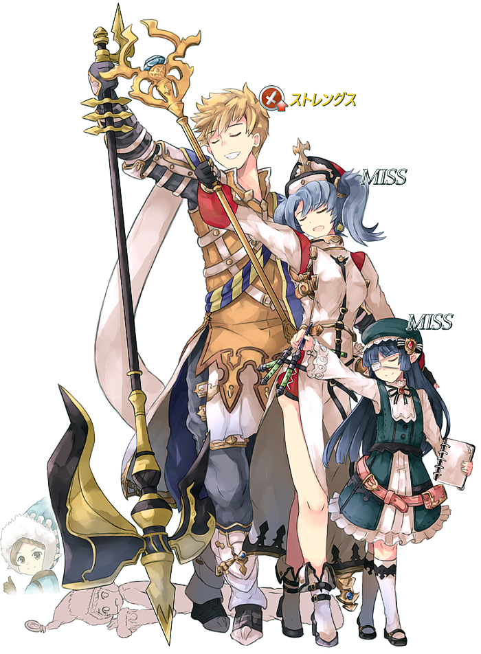 vane, lunalu, sophia, and suframare (granblue fantasy) drawn by usugiri_bacon