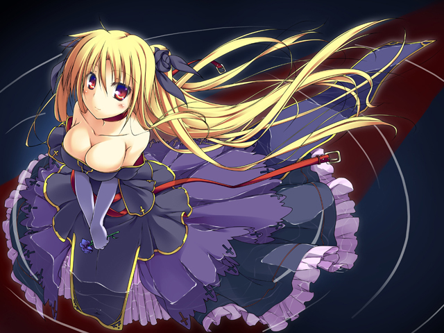 fate testarossa (lyrical nanoha and 1 more) drawn by t-ray