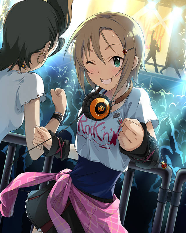 tada riina and kimura natsuki (idolmaster and 1 more)
