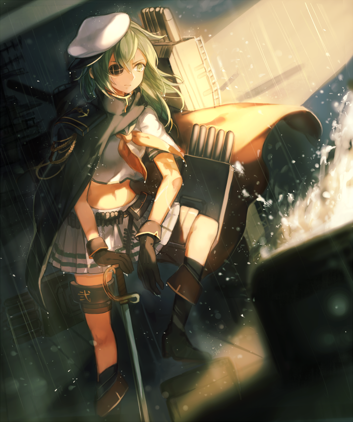 kiso and kiso kai ni (kantai collection) drawn by rom_(romshiro)