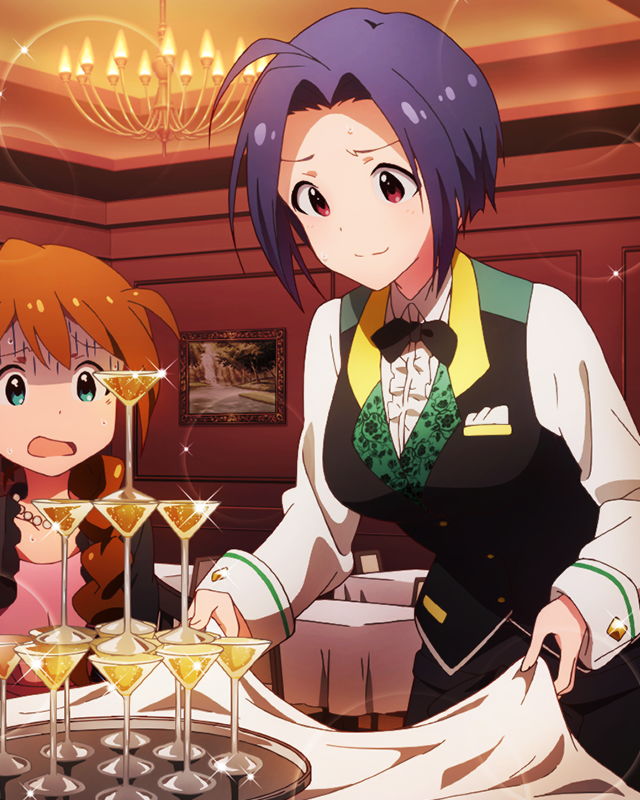 miura azusa and baba konomi (idolmaster and 1 more)