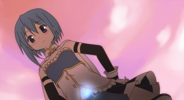 miki sayaka (mahou shoujo madoka magica) drawn by hangaku