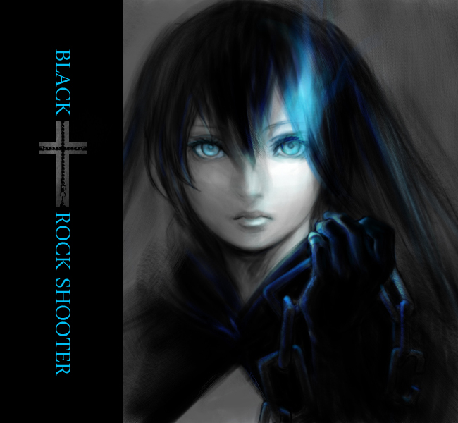 black rock shooter (black rock shooter) drawn by taka_(frostbite)