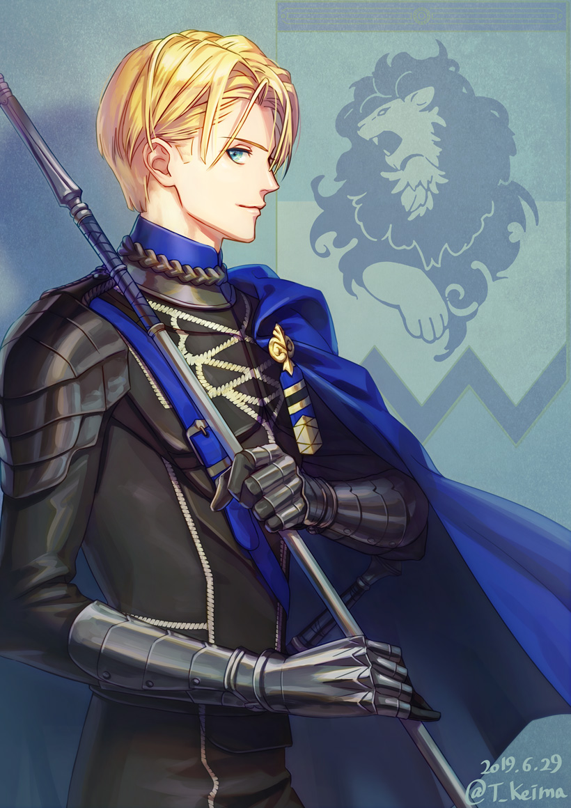 dimitri alexandre blaiddyd (fire emblem and 1 more) drawn by t_keima