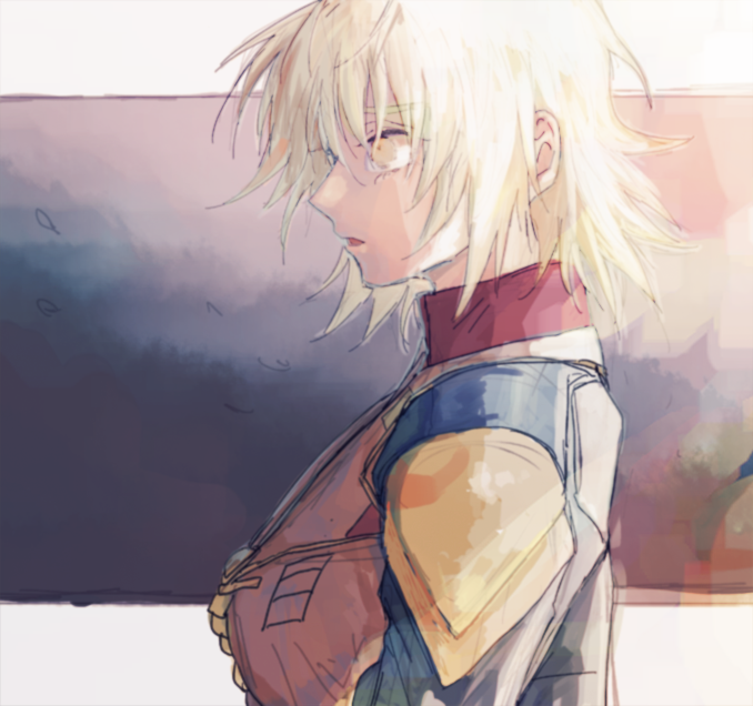 cagalli yula athha (gundam and 1 more) drawn by she_(morianosu)