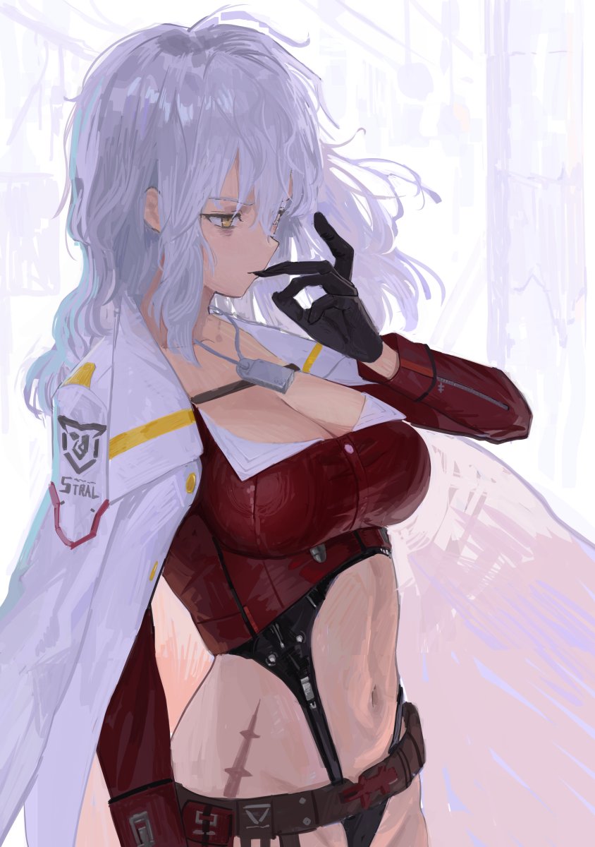 yulha (goddess of victory: nikke) drawn by peparonipi20