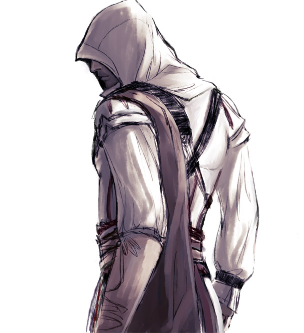 ezio auditore da firenze (assassin's creed and 1 more) drawn by sielof