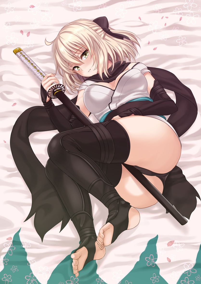 okita souji (fate and 1 more) drawn by sengoku_aky