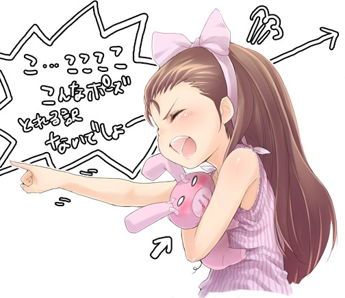 minase iori (idolmaster and 1 more) drawn by buriki