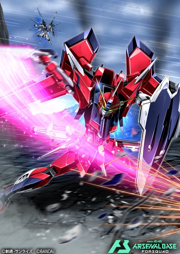 rising freedom gundam and immortal justice gundam (gundam and 3 more) drawn by shimashun