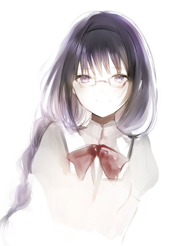 akemi homura (mahou shoujo madoka magica) drawn by lpip