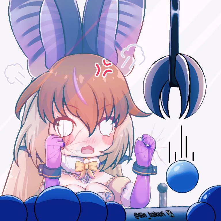 brown long-eared bat (kemono friends and 1 more) drawn by gin_bakery