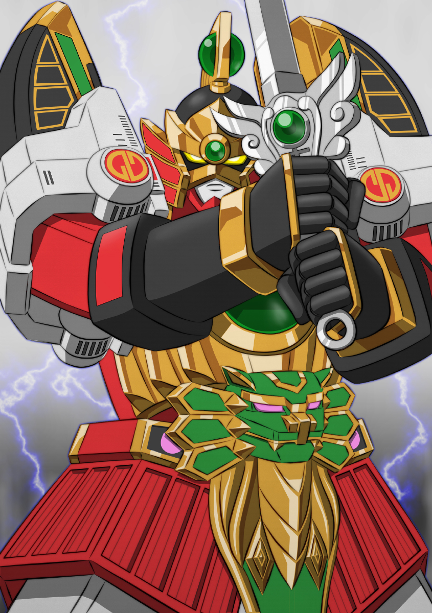 dairenoh (super sentai and 1 more) drawn by fujiwara_yuuzou