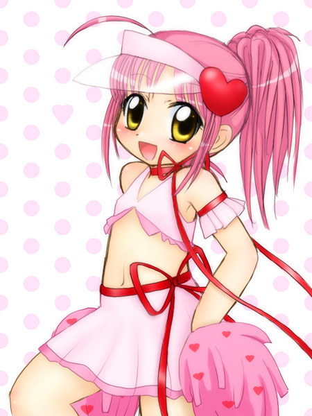 hinamori amu and amulet heart (shugo chara!) drawn by miyanii_(myanie)