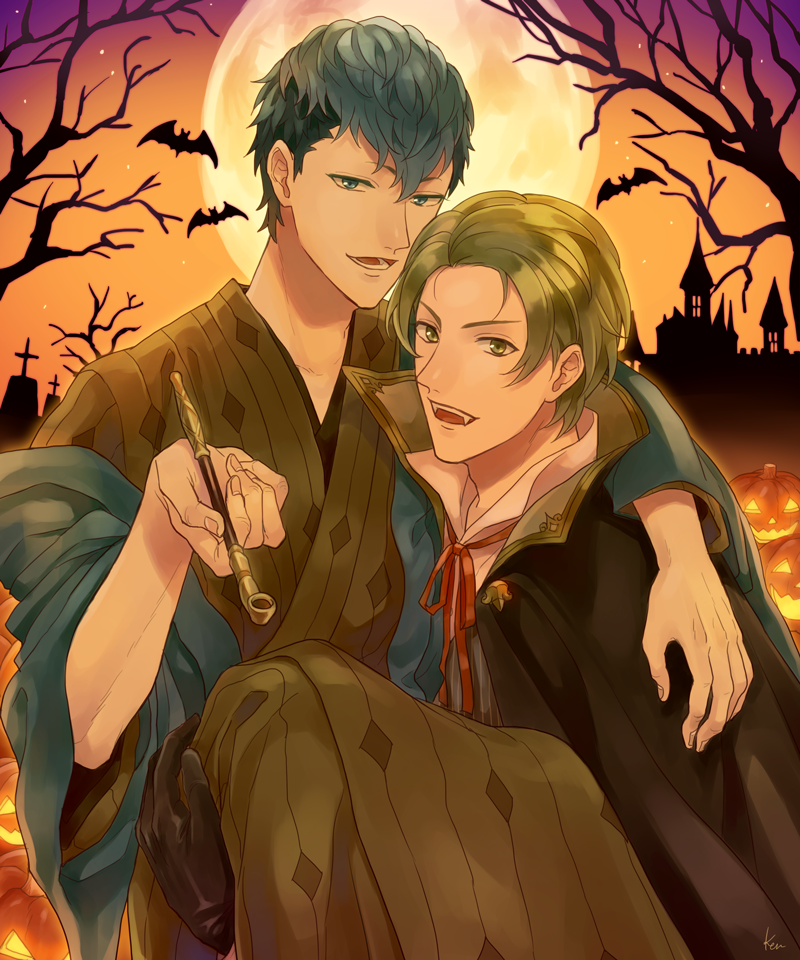 python and forsyth (fire emblem and 1 more) drawn by akke