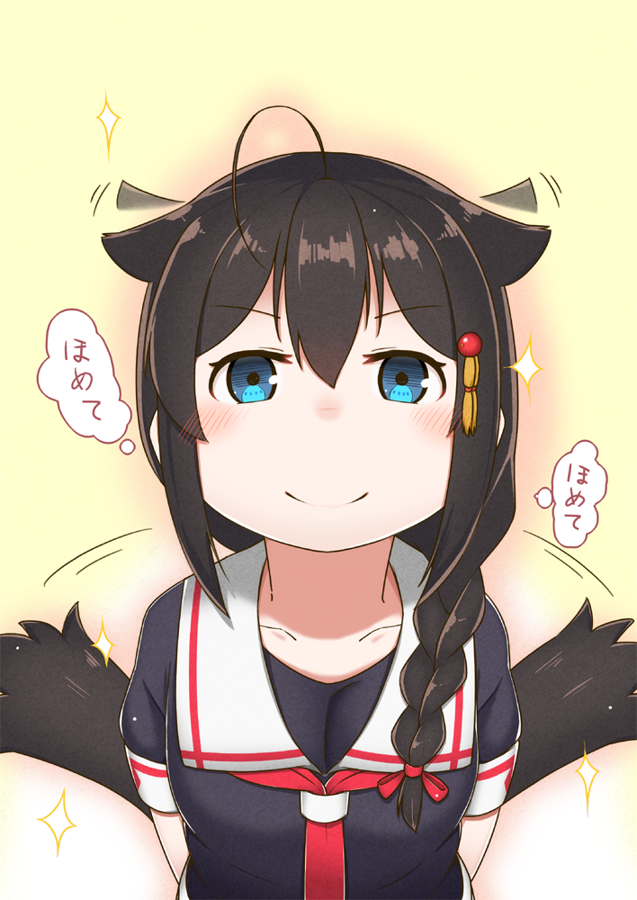 shigure and shigure kai ni (kantai collection) drawn by koppa_mijinko_(series2023)
