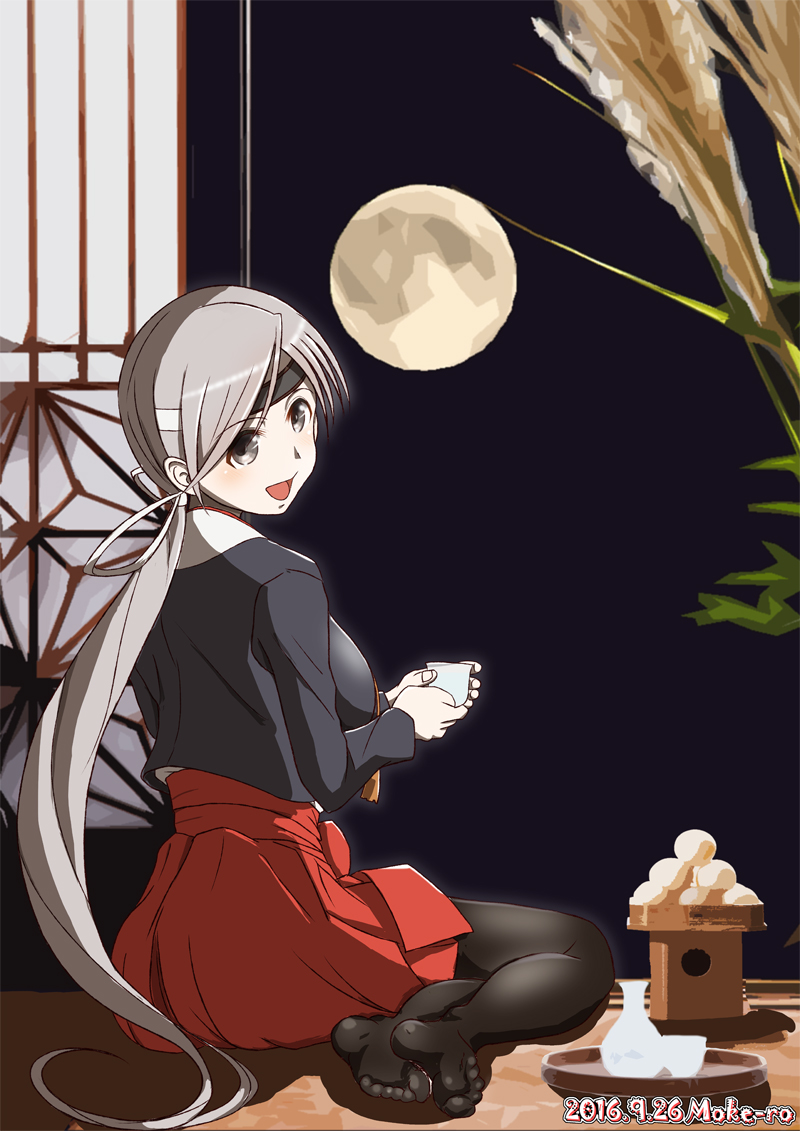 chitose (kantai collection) drawn by moke_ro