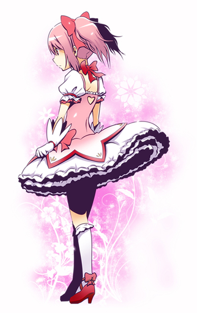 kaname madoka (mahou shoujo madoka magica) drawn by c_(neta)