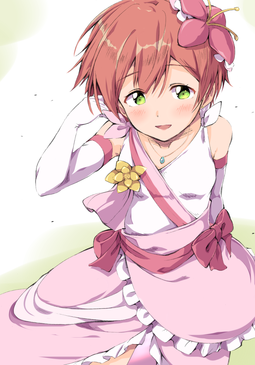 hoshizora rin (love live! and 2 more) drawn by sen_(sen0910)