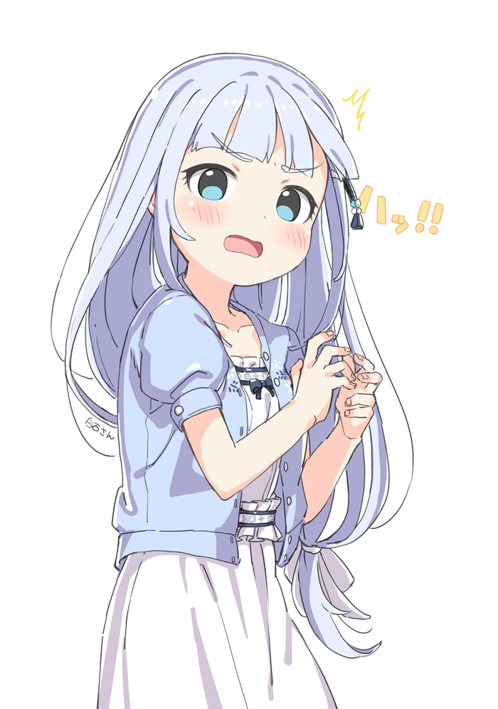 shiraishi tsumugi (idolmaster and 1 more) drawn by kuresuku_(lessons)