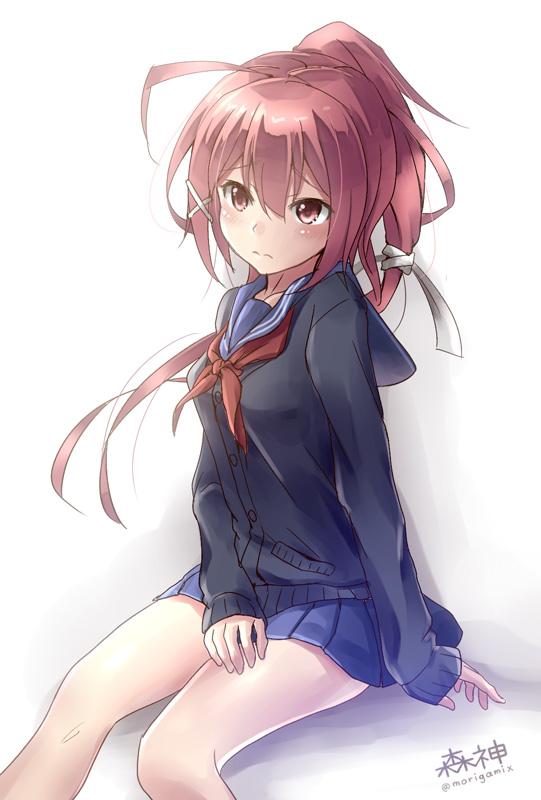 i-168 (kantai collection) drawn by morigami_(morigami_no_yashiro)