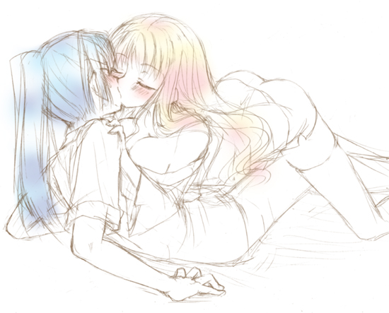 sheryl nome and saotome alto (macross and 1 more)