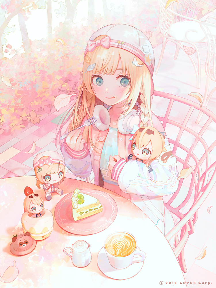kazama iroha and pokobee (hololive) drawn by nakamura_hinata