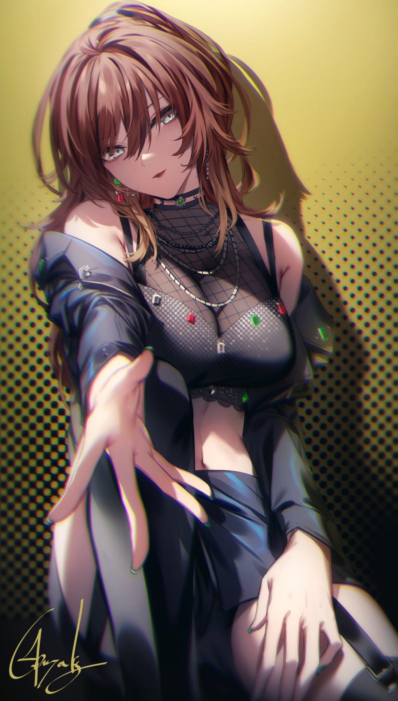 aketa mikoto (idolmaster and 1 more) drawn by genyaky