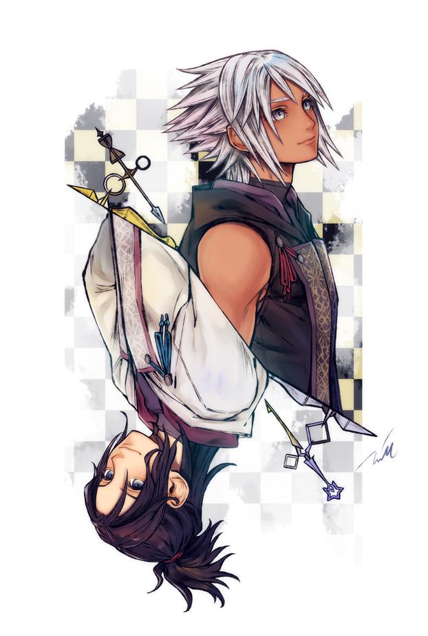 xehanort and eraqus (kingdom hearts and 1 more) drawn by mim_(mimya0600)