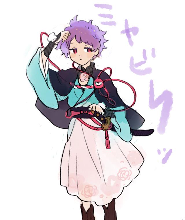 komeiji satori and kasen kanesada (touhou and 1 more) drawn by oimo_(14sainobba)