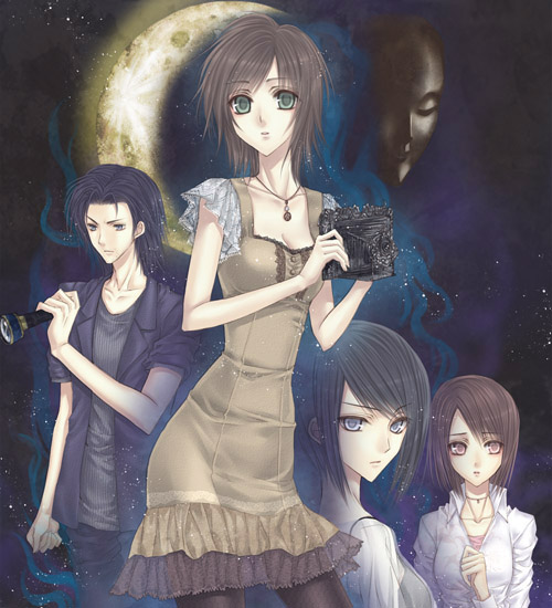 asou misaki, minazuki ruka, tsukimori madoka, and kirishima choushiro (fatal frame and 1 more) drawn by yusa_tk74