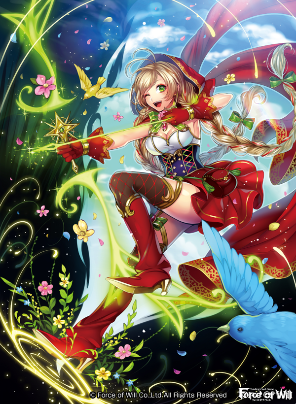 little red riding hood (force of will) drawn by matsurika_youko