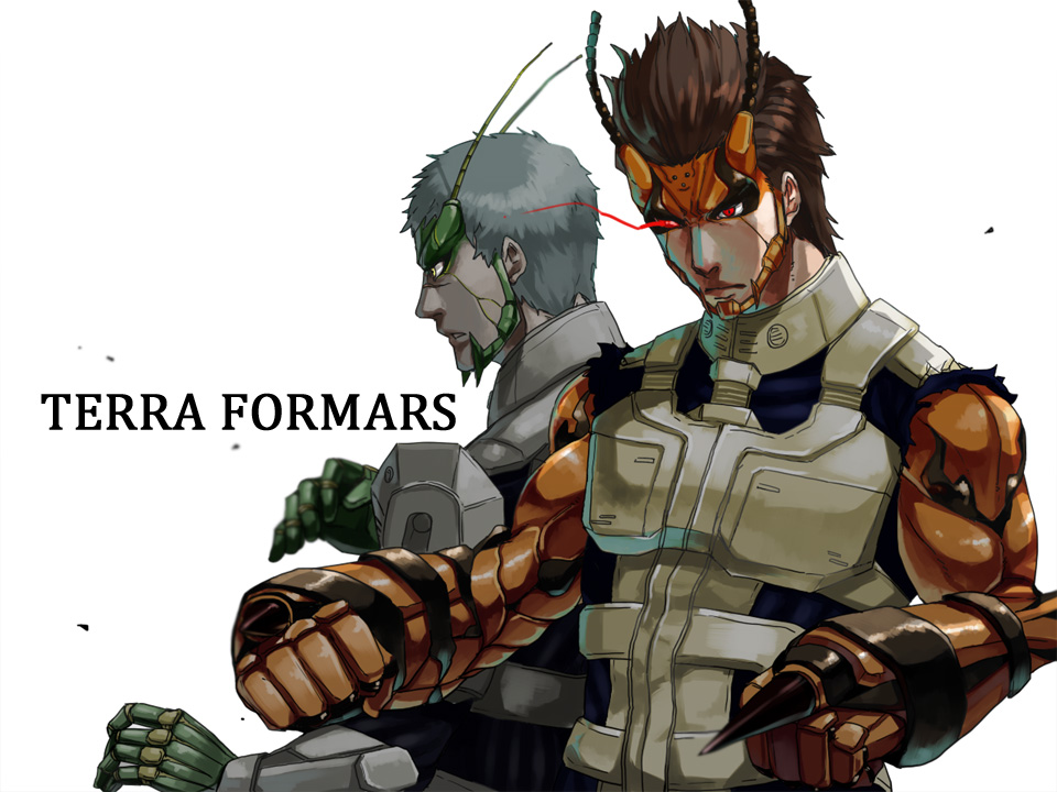 Komachi Shoukichi And Thien Terra Formars Drawn By Marumarubug Danbooru