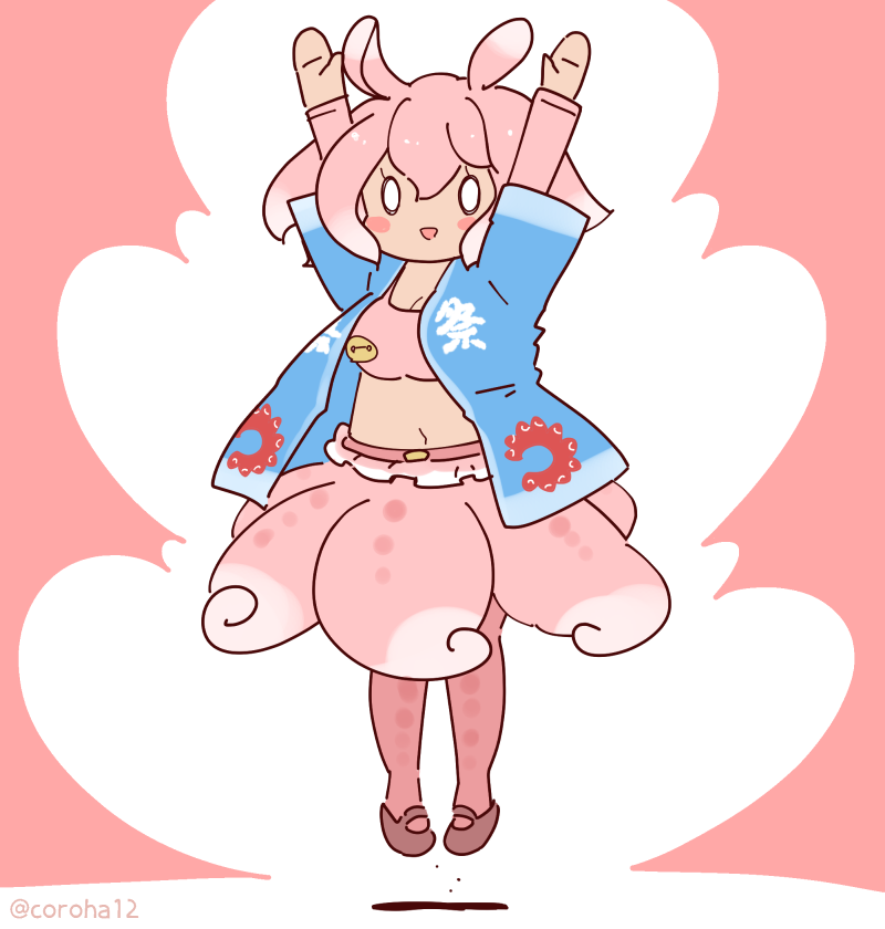 japanese pancake devilfish (kemono friends) drawn by coroha