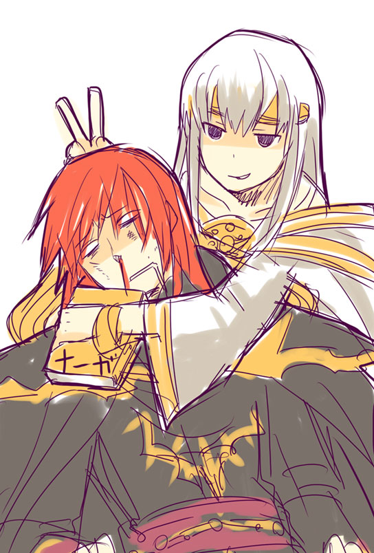 julia and julius (fire emblem and 1 more) drawn by midori126