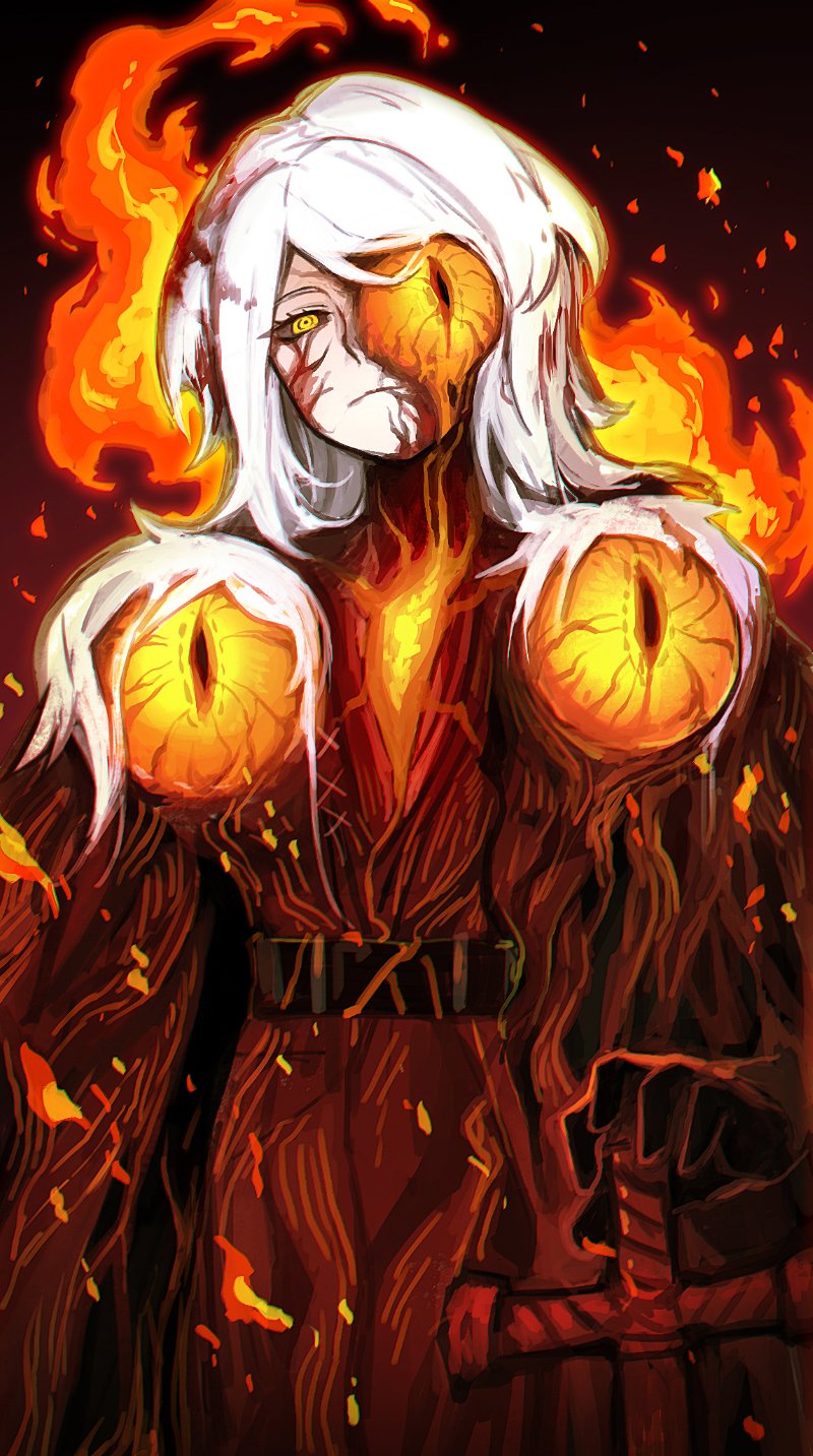 faust and skin prophet (project moon and 1 more) drawn by flaw_eight