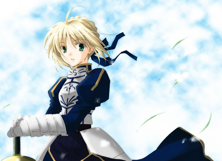 artoria pendragon and saber (fate and 1 more) drawn by kyouno_(61238344)