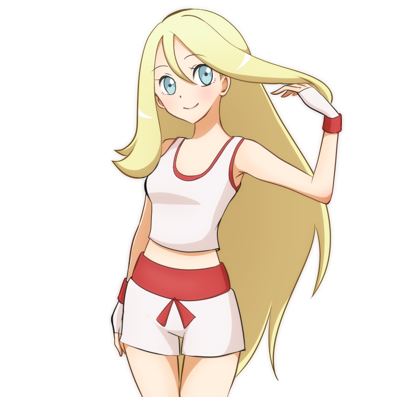korrina (pokemon and 1 more) drawn by mikeko_(neko19920311)