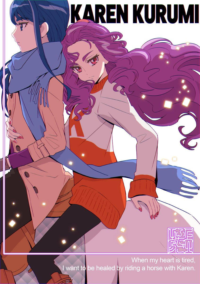 minazuki karen and mimino kurumi (precure and 3 more) drawn by kamikita_futago